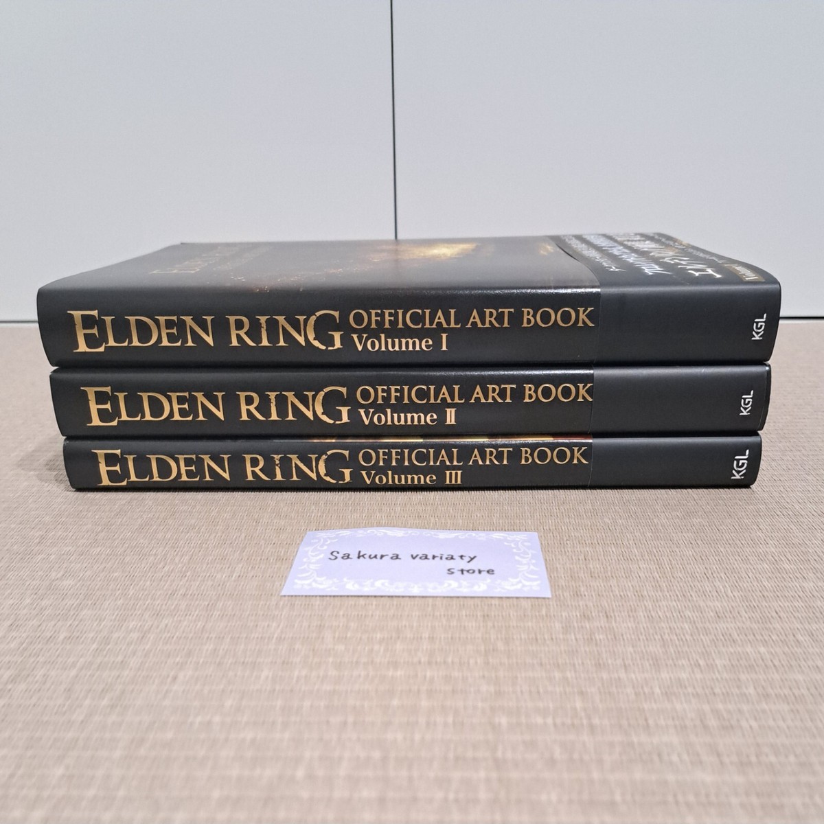ELDEN RING OFFICIAL ART BOOK Volume I II III Set of 3 NEW | eBay