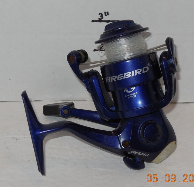shakespeare firebird fb350s spinning fishing reel ebay