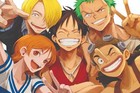 One Piece Anime Print/Poster Satin Photo Paper or Stretched Canvas W28