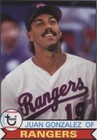 2016 Topps Archives - Juan González #120