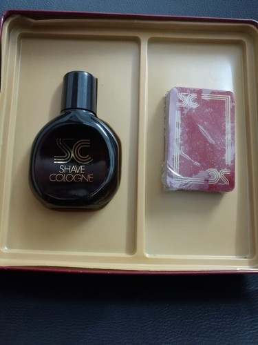 Box "Dopobarba e colonia insieme" con mazzo di carte. Vintage - Foto 3 di 4