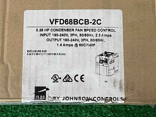 Johnson Controls VFD68BCB-2C Variable Speed Drive Condenser Fan Speed Control - Picture 12 of 12