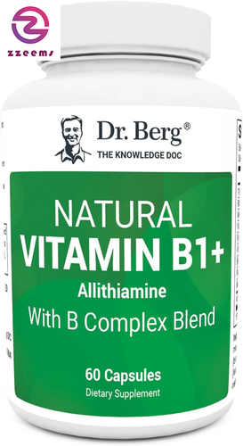 Dr. Berg complesso naturale vitamina B1 B6 B12 - integratore di vitamina B1 allitiamina - Foto 9 di 12