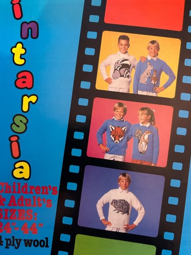 Gary Kennedy Intarsia Tejiendo patrones Folletos vintage variados. Nuevo. - Imagen 25 de 27