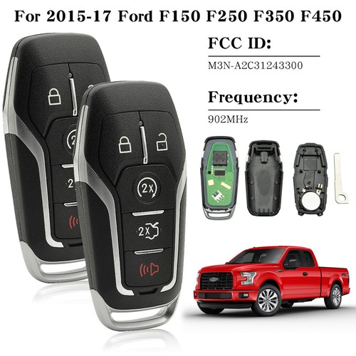 🔥For 2015 2016 2017 Ford Edge Explorer Mustang Smart Car Remote Control Key Fob - Picture 7 of 14
