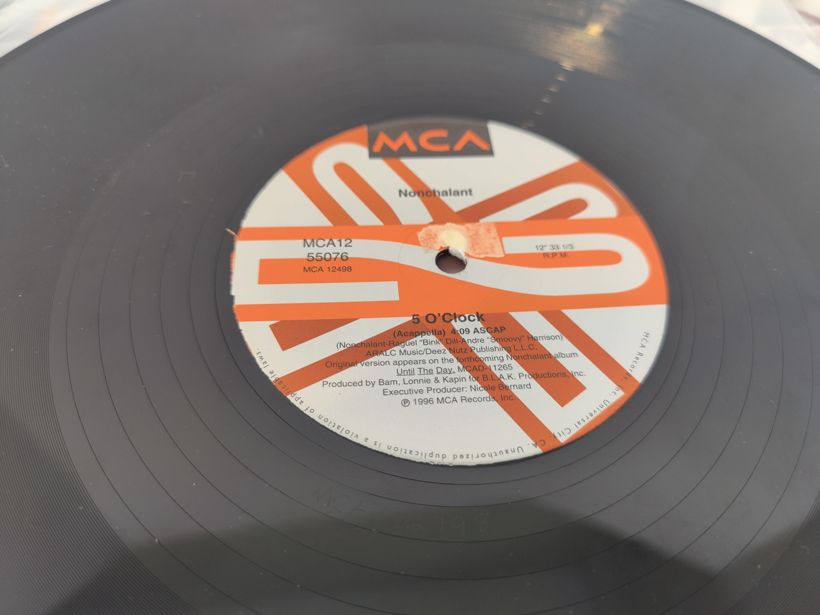 Nonchalant 5 O'Clock Vinyl Record MCA Records, 33 RPM eBay