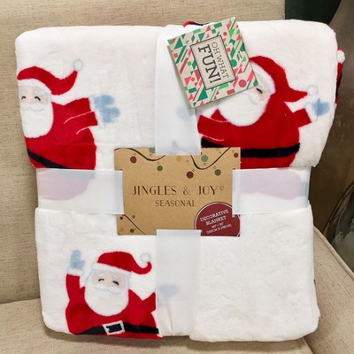 jingles and joy seasonal blanket