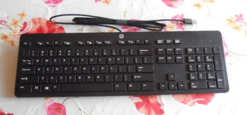 HP Keyboard Black Slim Style USB English 803181-001 - Picture 7 of 11