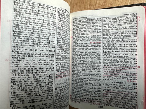 Christian Worker’s New Testament, Vintage 1924 King James Version Bible Book. - Picture 7 of 11