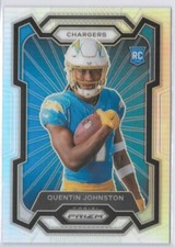 2023 Panini Prizm - Rookie Variation Silver Prizm #307 Quentin Johnston (RC)
