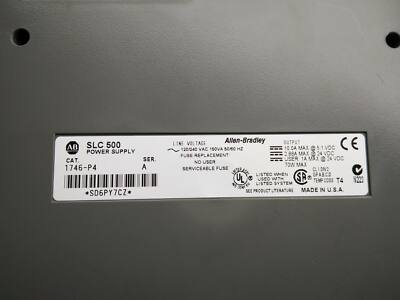 Expedited delivery plc 1746-P4 refurbished