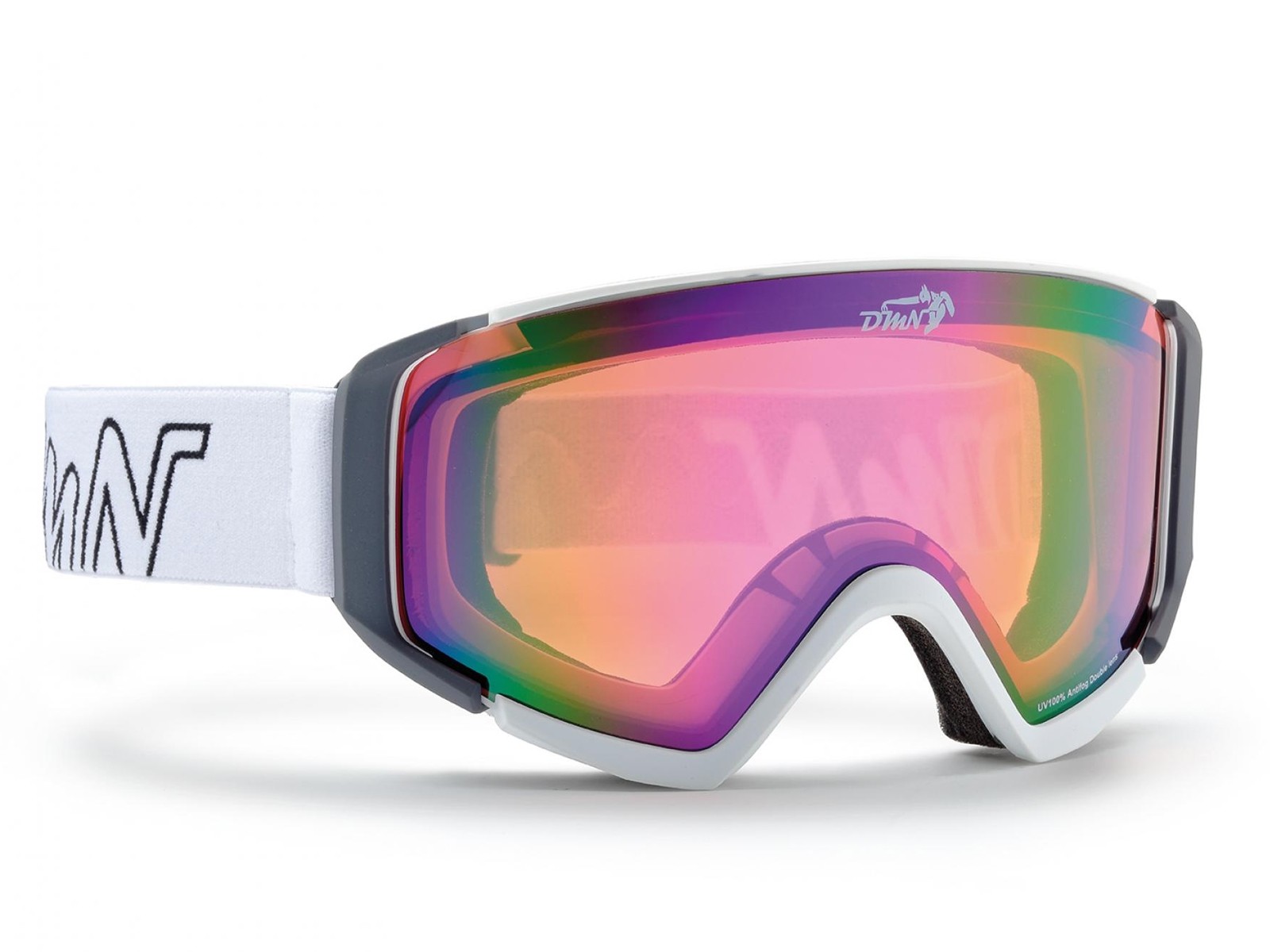 MASCHERA SCI DEMON PEAK WH . RUBBER WHITE MASCHERA SCI DEMON PEAK WH . RUBBER WHITE