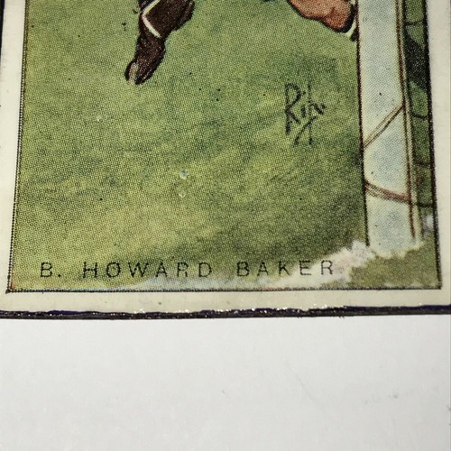 Set of 3 Rugby Fridge Magnets Made From Vintage Cigarette Cards BAKER EDWARDS - Picture 6 of 9