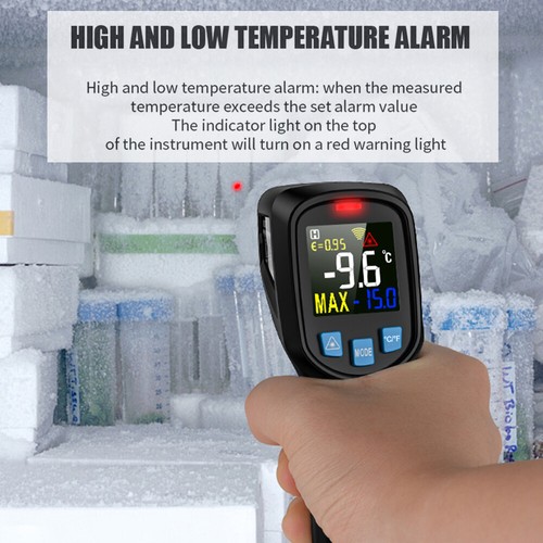 MESTEK -50~600℃ Handheld Non-contact Digital LCD Infrared Thermometer Pyrometer - Picture 12 of 12