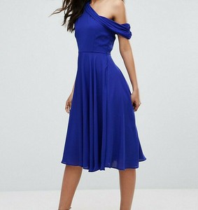 john zack one shoulder dress