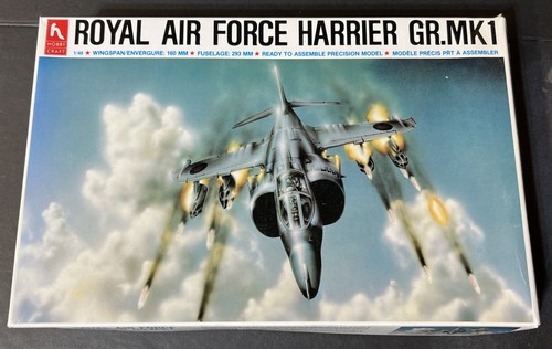 Royal Air Force Harrier GR.MK1 (Open Box, Parts Sealed) Hobby Craft, 1/48 Scale - Picture 1 of 22