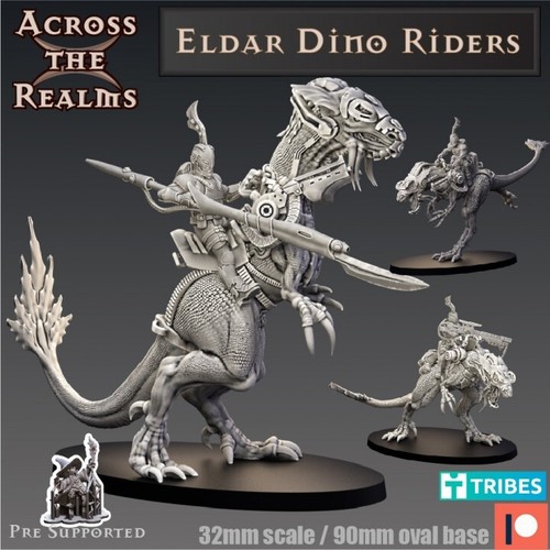 Across the Realms: Eldar Exiles - 32mm 3D Printed Resin Miniatures - Picture 7 of 10
