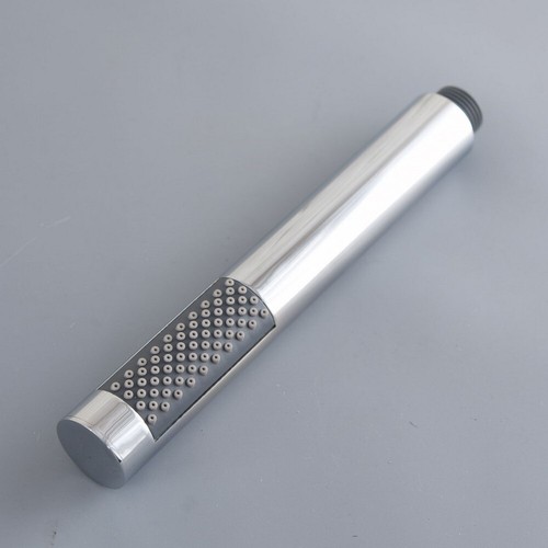 Bathroom Round Microphone Style Stainless Stell Hand Held Shower head 8hh166 - Picture 6 of 7