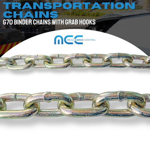 G70 Heavy Duty 5/16" 3/8" 1/2" x 20' Transport Binder Chain For Flatbed Trailer - Picture 17 of 24