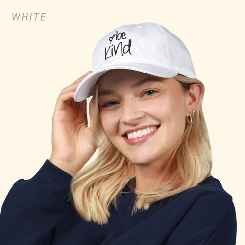 CHOK.LIDS Be Kind Trendy Womens Baseball Cap Unisex Fashion Cotton Polo Style - Picture 78 of 175