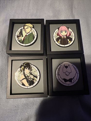 FiGPiN Mystery Spy x Family Pins Loid Anya Yor Bond The Forgers - Imagen 1 de 4