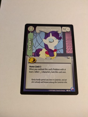 MLP CCG Rarity Mover and Shaker Starter/Boosted #8 Uncommon Canterlot Nights - Picture 3 of 9
