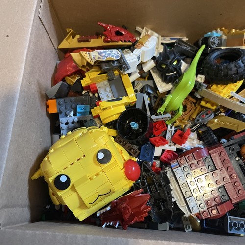 BIG Bundle Lot Bricks Mixed Lego, Mega block & others Lot +5LBS read - Foto 2 di 17