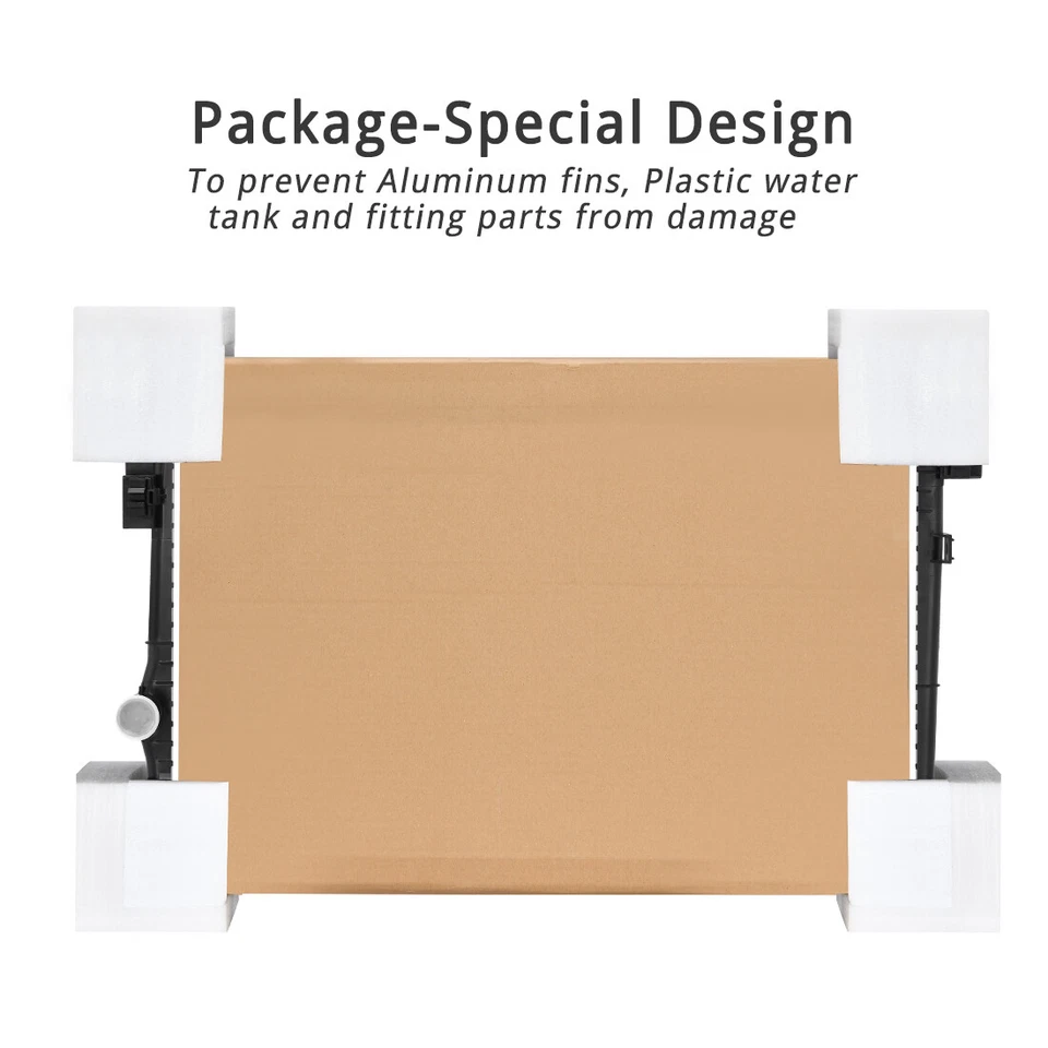 13084 Radiador para Dodge Journey Base Crew Crossroad 2009-2020 2,4 L 3,5 L 3,6 L V6 Foto 3 de 4