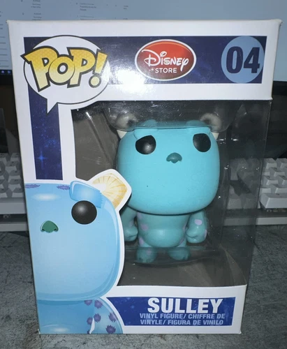 Funko Sulley Pop Monsters INC Disney store red logo