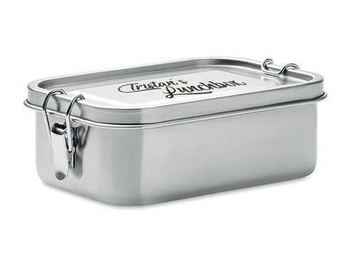 Edelstahlbrotdose mit Gravur Edelstahldose Brotdose Lunchbox personalisiert - Bild 2 von 2