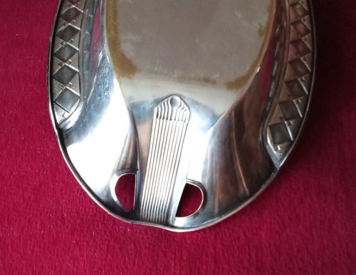 WMF Jugendstil Schale aus Messing versilbert um 1900 - Bild 9 von 10
