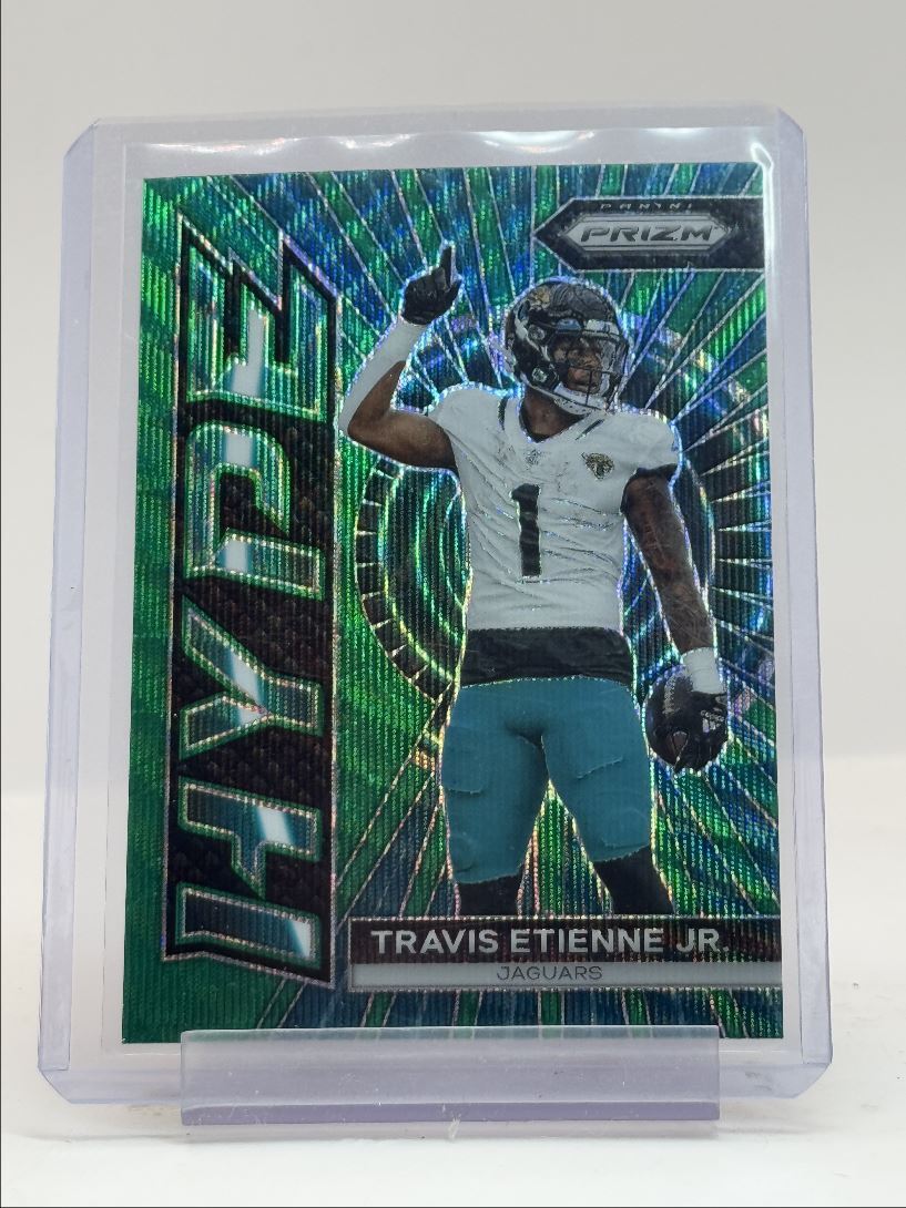 TRAVIS ETIENNE JR. 2024 PANINI PRIZM HYPE GREEN WAVE JAGUARS Q3918