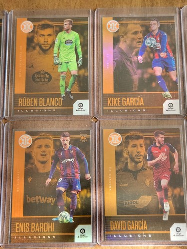 2019-20 Panini Chronicles Soccer Illusions Orange Parallel Set 1-10 Garcia Mata - Picture 3 of 4