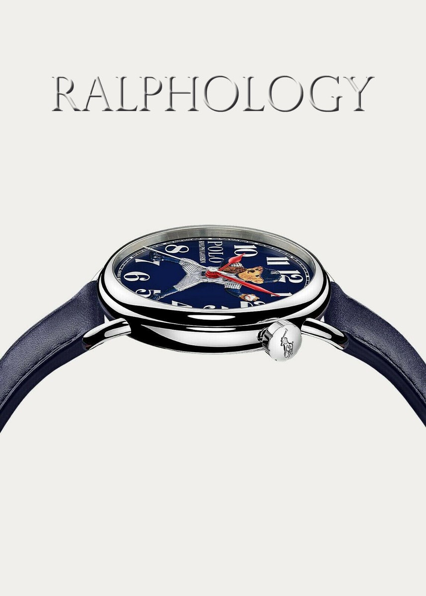 Polo Ralph Lauren NY Bear Watch 42mm 限定 Ralph Lauren 50th Anniversary Polo Bear NY Yankees 42 MM