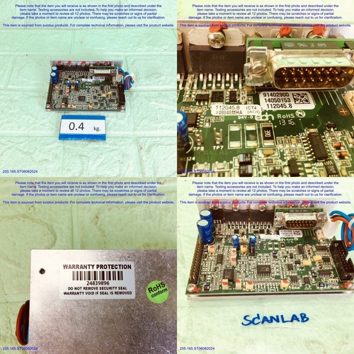 SCANLAB, AG 2010 Galvanometer Driver Board as photos, sn:9896, FedExDHL - Picture 2 of 12