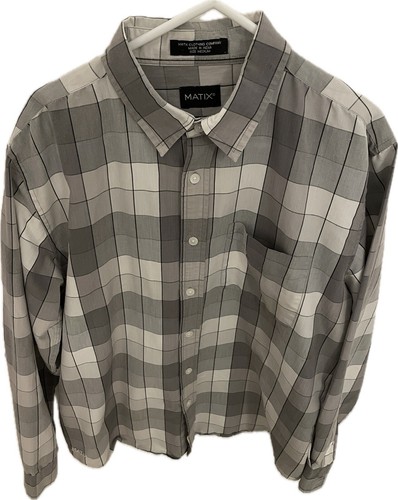 MATIX ‘LUCCI’ MENS MEDIUM BUTTON UP SHIRT - Picture 1 of 9