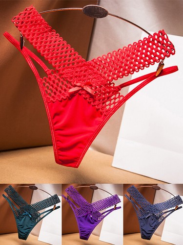 Women's Sexy Lace Panties Briefs Underwear Lingerie Knickers Thongs G-String - Picture 11 of 25
