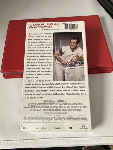 One Flew Over the Cuckoo's Nest VHS New Sealed With Watermark AFI Century - Picture 4 of 6