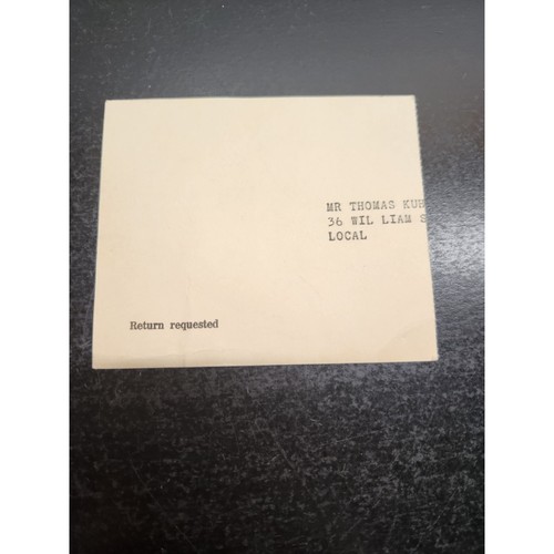 Vintage 1964 Dansville NY Water & Sewer Bill Statement - Bild 2 von 5