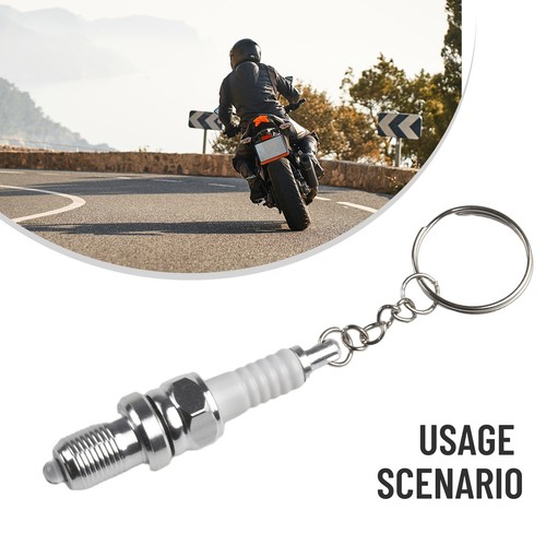 Keychain Keychain Casual LED Key Chain Motorcycle Keyring High Quality - Photo 10/12