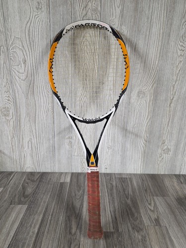 Wilson K-Factor K Zen Team MP Tennis Racquet 4 3/8 White Yellow