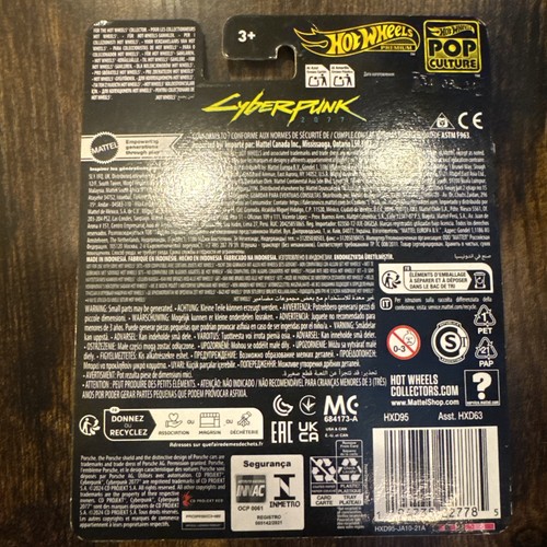 Hot Wheels Premium Pop Culture Cyberpunk Porsche 911 Turbo 930 - Imagen 2 de 3