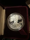 1988-S American Eagle One Ounce Silver Proof Coin w/ Original Box & COA