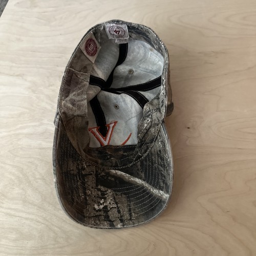 Gorra Virginia Tech Camuflada Bordada Ajustada Talla Pequeña Hokies Woodland - Imagen 5 de 6