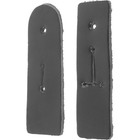  2 Pcs Clarinet Cling Thumb Tab Instrument Sling Strap Sax Neck Pu