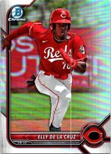 2022 Bowman Draft #BDC-80 Elly De La Cruz Refractor
