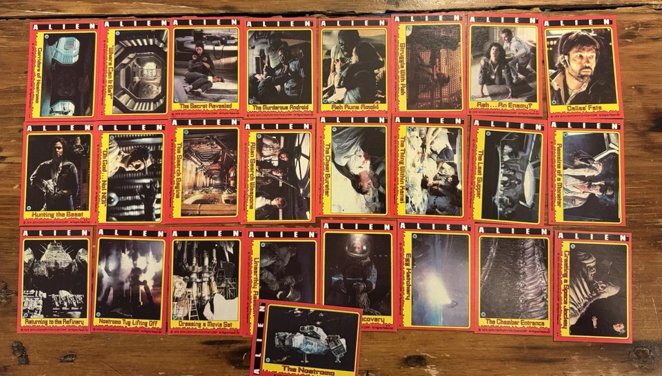 Vintage Lot Of 73 Alien Trading Cards - Image 3 of 3