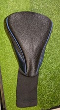 Universal Black Blue Golf Driver Headcover Very Clean