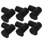  6pcs Drying Rack Tube Connector - Plastic Clothes Rack Accessories - Floor