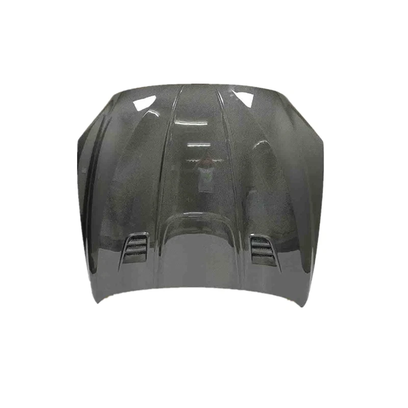 Cubierta del panel del capó del capó del motor de fibra de carbono real para BMW M6 F06 F12 F13 2012-19 Foto 3 de 4